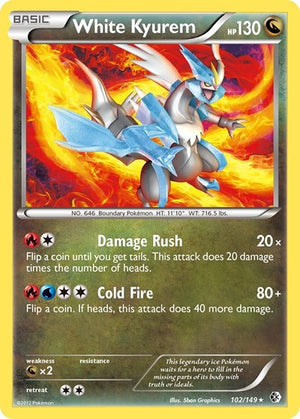 Pokemon TCG - Boundaries Crossed - White Kyurem - 102/149