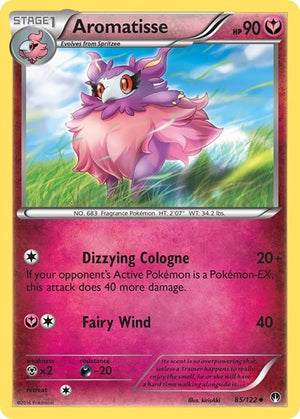 Pokemon TCG - XY - BREAKpoint - Aromatisse - 85/122 - Reverse Holofoil