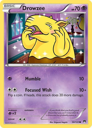 Pokemon TCG - XY - BREAKpoint - Drowzee - 50/122