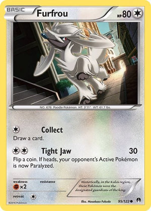 Pokemon TCG - XY - BREAKpoint - Furfrou - 95/122