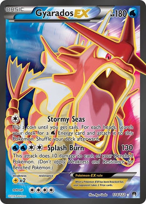 Pokemon TCG - XY - BREAKpoint - Gyarados EX - 114/122 - Holofoil