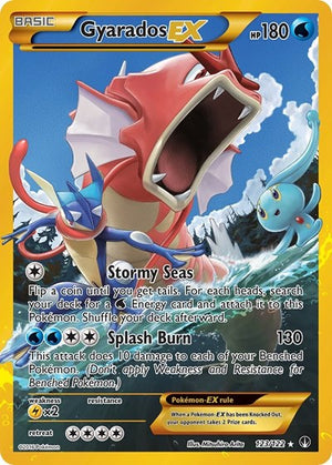Pokemon TCG - XY - BREAKpoint - Gyarados EX - 123/122 - Holofoil