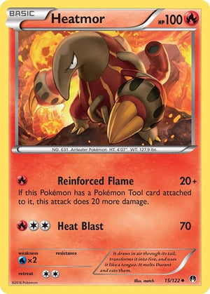 Pokemon TCG - XY - BREAKpoint - Heatmor - 15/122