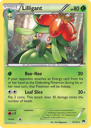 Pokemon TCG - XY - BREAKpoint - Lilligant - 8/122