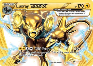 Pokemon TCG - XY - BREAKpoint - Luxray BREAK - 47/122 - Holofoil