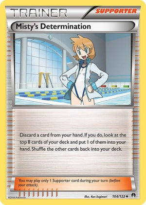 Pokemon TCG - XY - BREAKpoint - Misty's Determination - 104/122