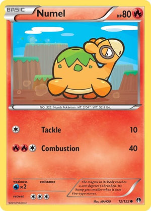 Pokemon TCG - XY - BREAKpoint - Numel - 12/122
