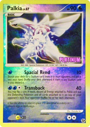 Pokemon TCG - Burger King Promos - Palkia - 026/106 - Reverse Holofoil