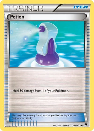 Pokemon TCG - XY - BREAKpoint - Potion - 106/122 - Reverse Holofoil