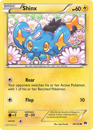 Pokemon TCG - XY - BREAKpoint - Shinx - 44/122
