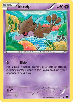 Pokemon TCG - XY - BREAKpoint - Skrelp - 63/122