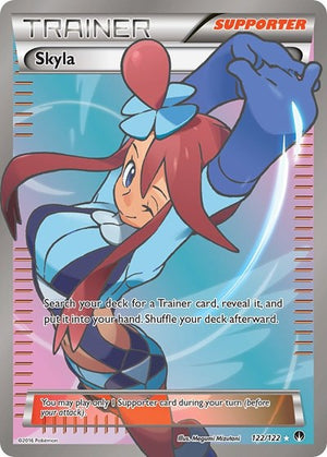 Pokemon TCG - XY - BREAKpoint - Skyla - 122/122 - Holofoil
