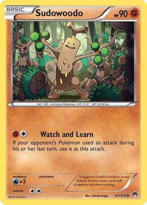 Pokemon TCG - XY - BREAKpoint - Sudowoodo - 67/122