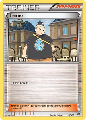 Pokemon TCG - XY - BREAKpoint - Tierno - 112/122