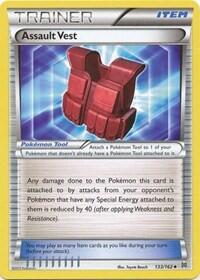 Pokemon TCG - XY - BREAKthrough - Assault Vest - 133/162