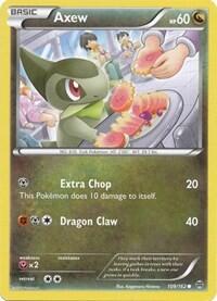 Pokemon TCG - XY - BREAKthrough - Axew - 109/162 - Reverse Holofoil