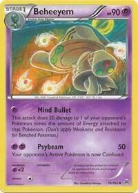 Pokemon TCG - XY - BREAKthrough - Beheeyem - 74/162 - Reverse Holofoil