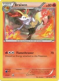 Pokemon TCG - XY - BREAKthrough - Braixen - 26/162