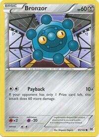 Pokemon TCG - XY - BREAKthrough - Bronzor - 95/162 - Reverse Holofoil