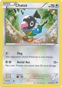 Pokemon TCG - XY - BREAKthrough - Chatot - 128/162