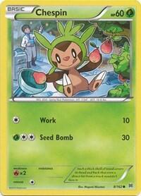 Pokemon TCG - XY - BREAKthrough - Chespin - 8/162 - Reverse Holofoil