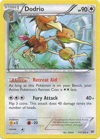 Pokemon TCG - XY - BREAKthrough - Dodrio - 117/162