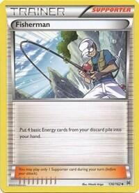 Pokemon TCG - XY - BREAKthrough - Fisherman - 136/162 - Reverse Holofoil