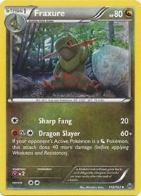 Pokemon TCG - XY - BREAKthrough - Fraxure - 110/162