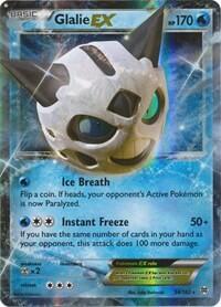 Pokemon TCG - XY - BREAKthrough - Glalie EX - 34/162 - Holofoil