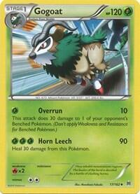 Pokemon TCG - XY - BREAKthrough - Gogoat - 17/162 - Reverse Holofoil