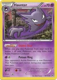 Pokemon TCG - XY - BREAKthrough - Haunter - 59/162 - Reverse Holofoil