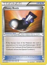 Pokemon TCG - XY - BREAKthrough - Heavy Boots - 141/162 - Reverse Holofoil