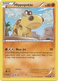 Pokemon TCG - XY - BREAKthrough - Hippopotas - 83/162 - Reverse Holofoil