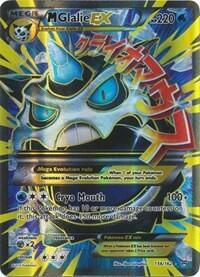 Pokemon TCG - XY - BREAKthrough - M Glalie EX - 156/162 - Holofoil