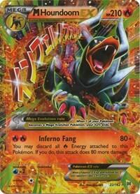 Pokemon TCG - XY - BREAKthrough - M Houndoom EX - 22/162 - Holofoil
