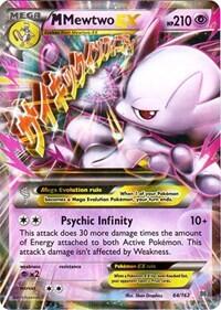 Pokemon TCG - XY - BREAKthrough - M Mewtwo EX - 64/162 - Holofoil