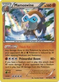 Pokemon TCG - XY - BREAKthrough - Mamoswine - 82/162 - Reverse Holofoil