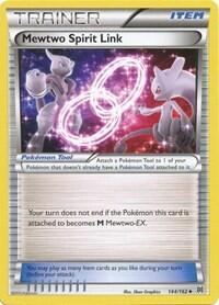 Pokemon TCG - XY - BREAKthrough - Mewtwo Spirit Link - 144/162 - Reverse Holofoil