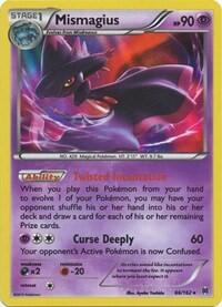 Pokemon TCG - XY - BREAKthrough - Mismagius - 66/162 - Reverse Holofoil