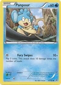 Pokemon TCG - XY - BREAKthrough - Panpour - 41/162 - Reverse Holofoil
