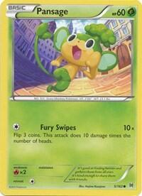 Pokemon TCG - XY - BREAKthrough - Pansage - 5/162