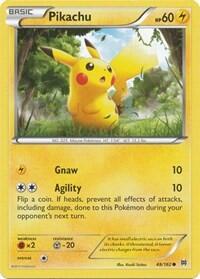 Pokemon TCG - XY - BREAKthrough - Pikachu - 48/162 - Reverse Holofoil