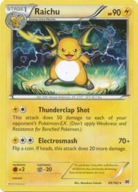 Pokemon TCG - XY - BREAKthrough - Raichu - 49/162