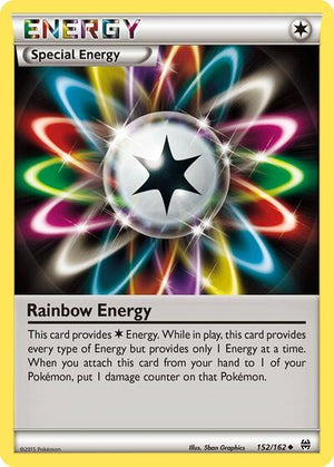Pokemon TCG - XY - BREAKthrough - Rainbow Energy - 152/162
