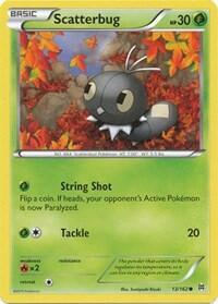 Pokemon TCG - XY - BREAKthrough - Scatterbug - 13/162 - Reverse Holofoil