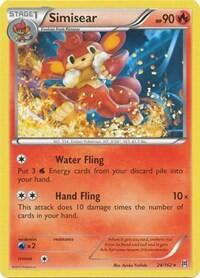 Pokemon TCG - XY - BREAKthrough - Simisear - 24/162