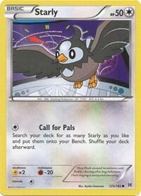 Pokemon TCG - XY - BREAKthrough - Starly - 125/162