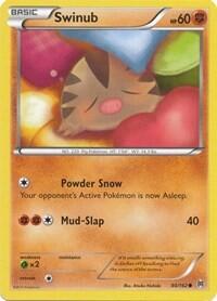 Pokemon TCG - XY - BREAKthrough - Swinub - 80/162