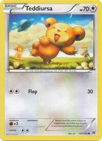 Pokemon TCG - XY - BREAKthrough - Teddiursa - 121/162