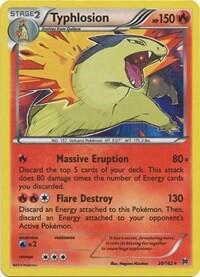 Pokemon TCG - XY - BREAKthrough - Typhlosion - 20/162 - Holofoil